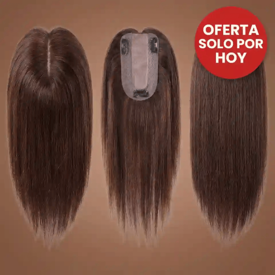 TOPPER PREMIUM DE CABELLO HUMANO