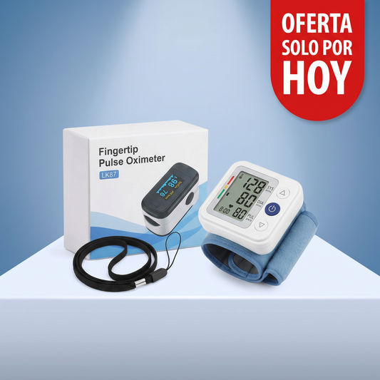 OXIMETRO + TENSIÓMETRO PREMIUM