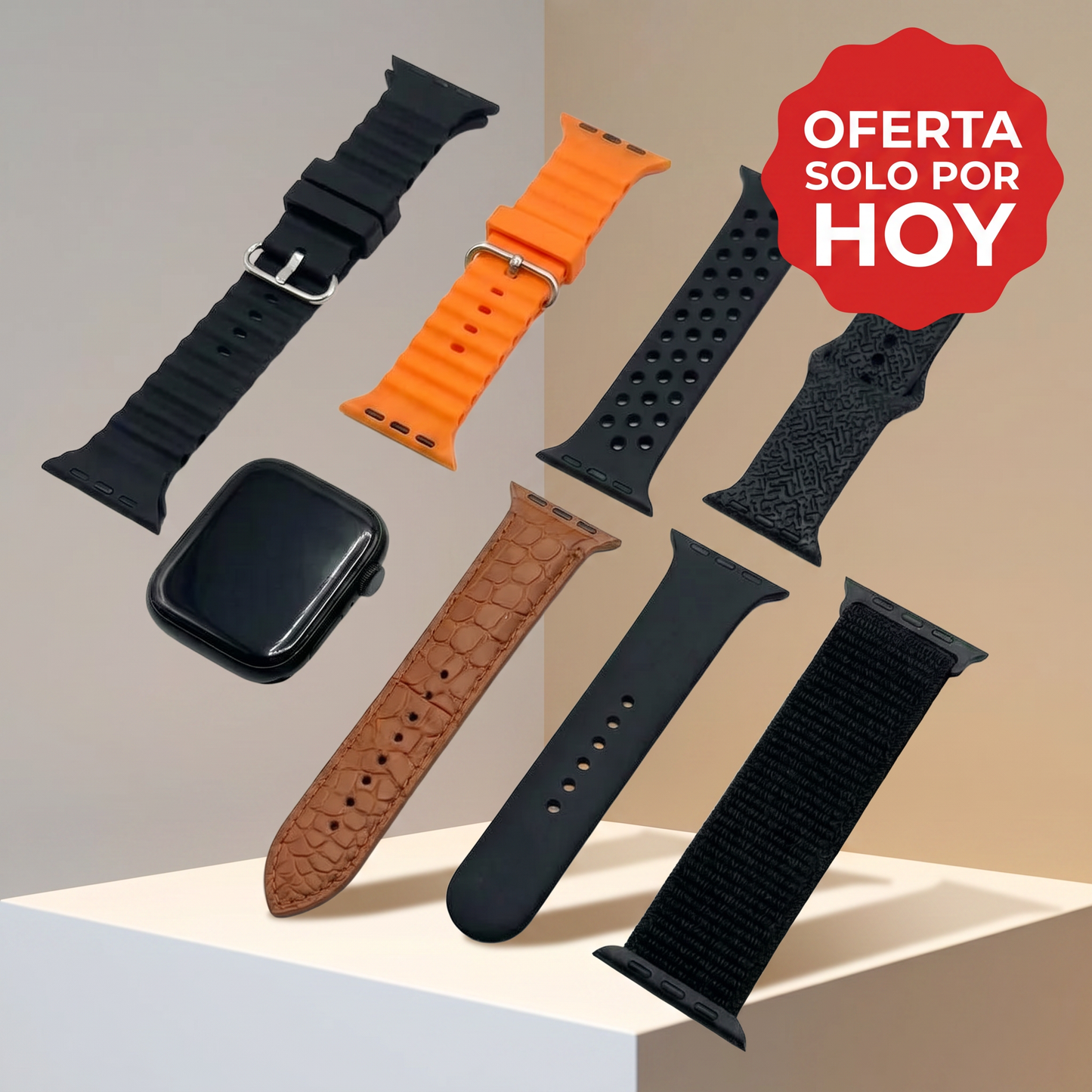 SMART WATCH SERIES 10 PREMIUM CON 7 PULSOS
